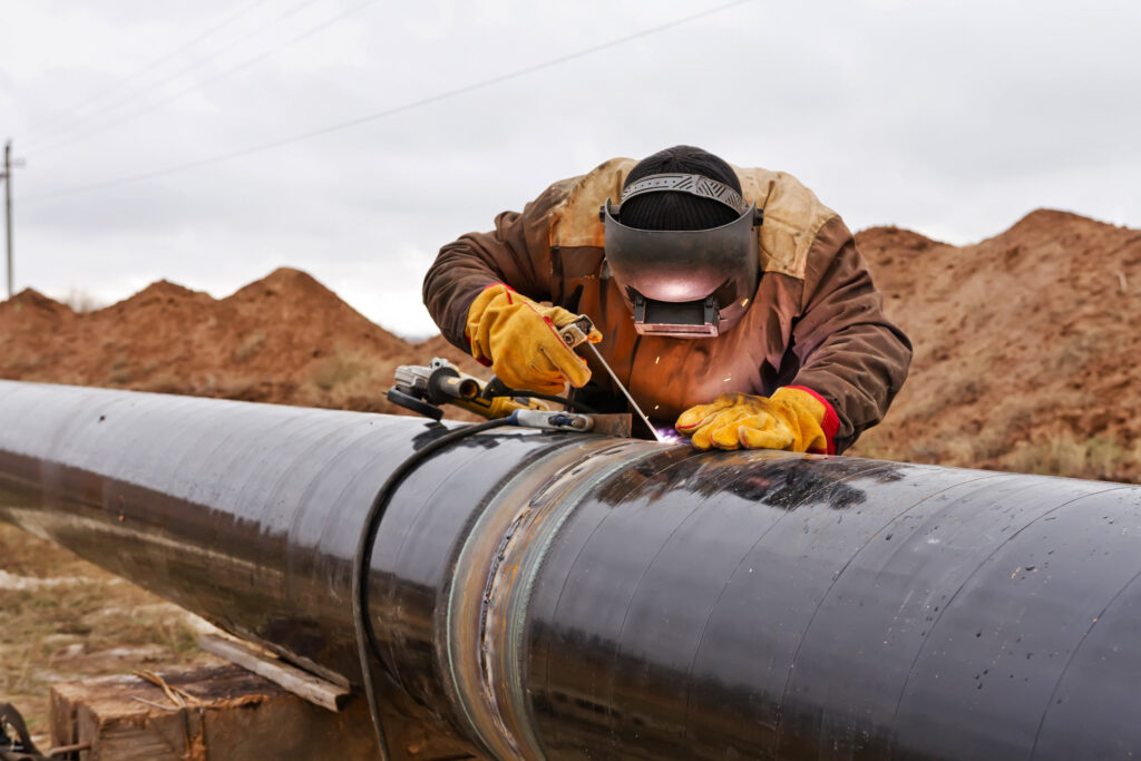 melgaard construction pipeline welding